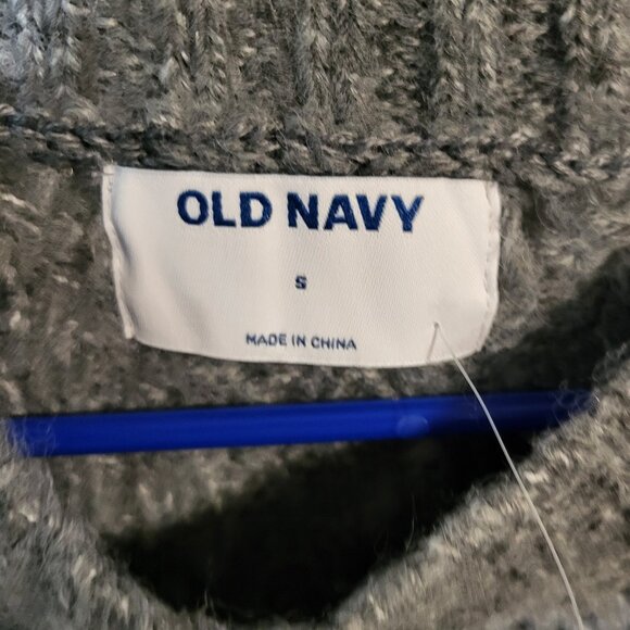 NWT OLD NAVY GRAY CREW NECK SWEATER SZ S - Picture 3 of 6